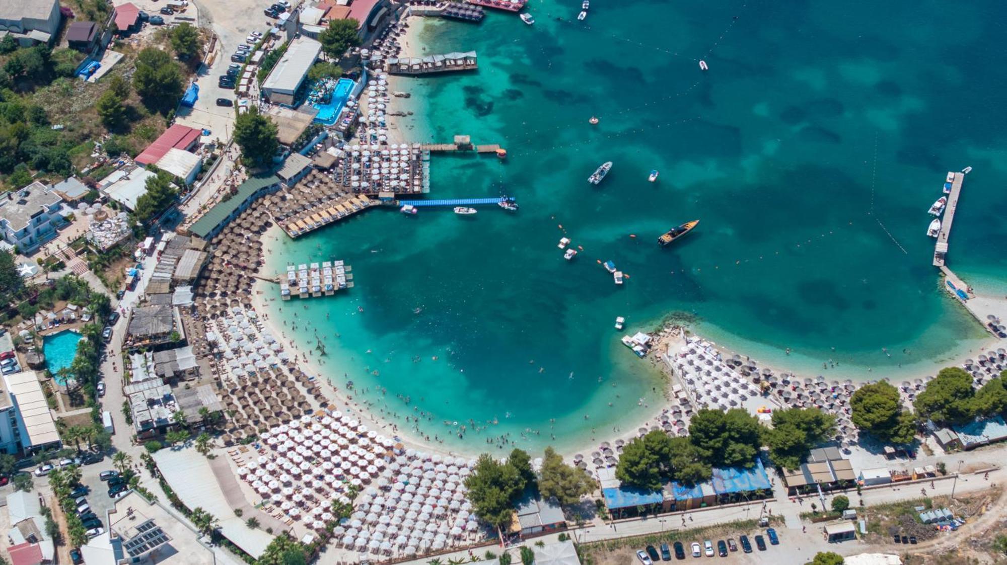 Vila Sefedin Ksamil Buitenkant foto